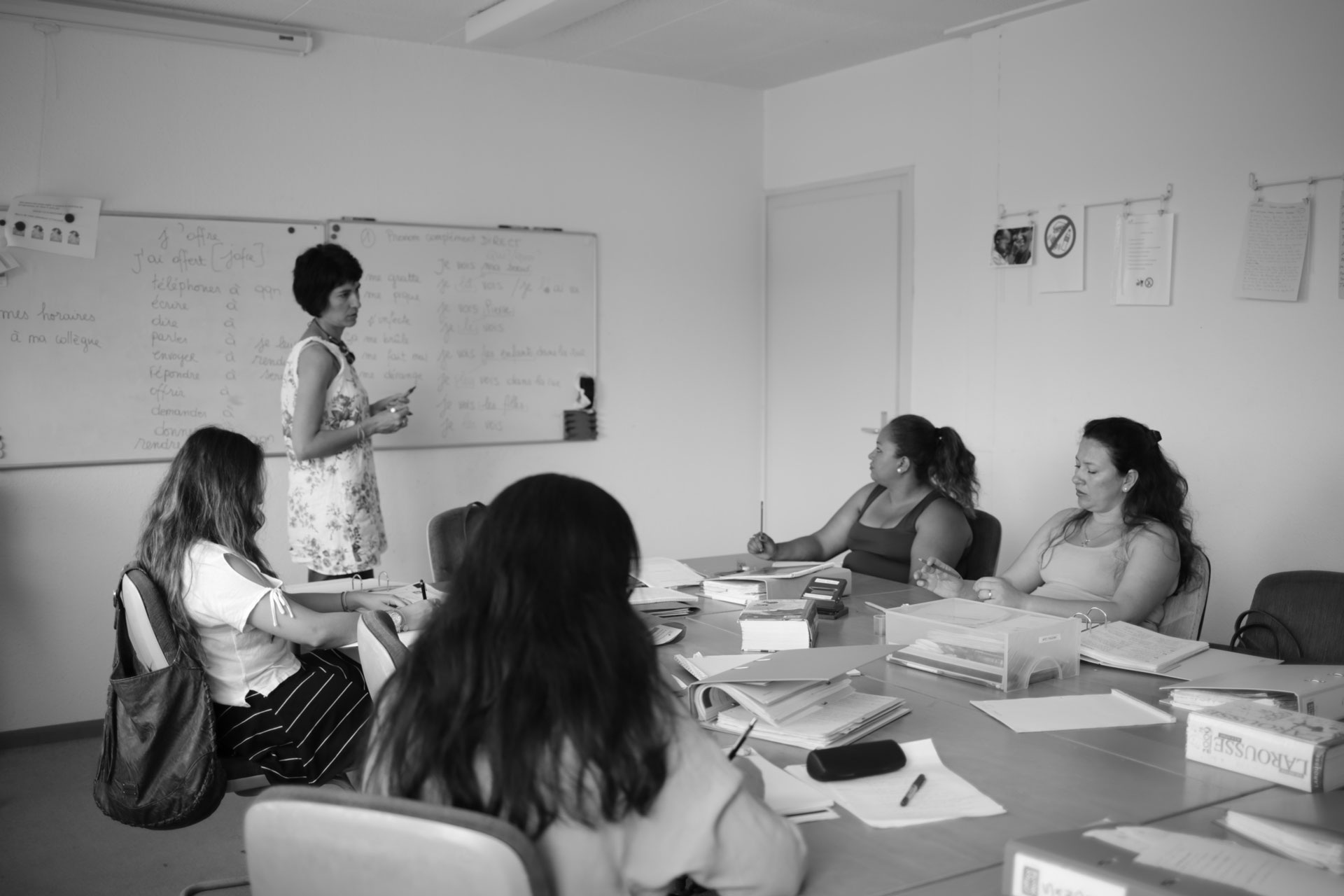 Formation Atelier de français écrit - Voie F - Espace de formation pour les femmes