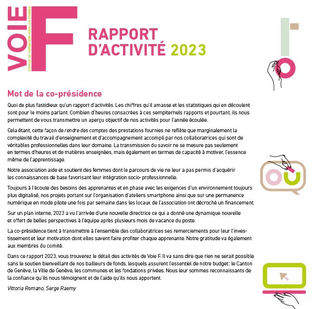 Rapport d'activité 2023